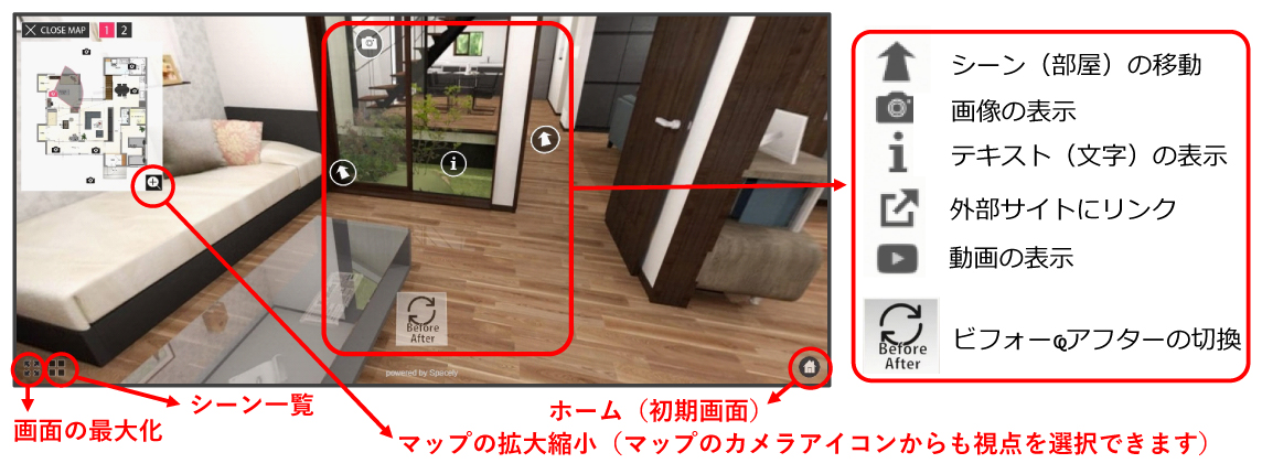 VRコンテンツ操作方法